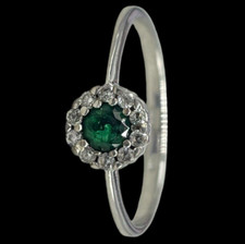 ANELLO DONNA IN ORO BIANCO 18K