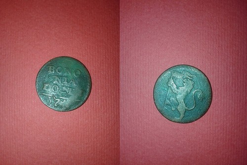 Moneta quattrino bononia - ",