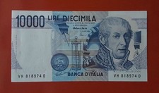 BANCONOTA 10000 LIRE VOLTA -
