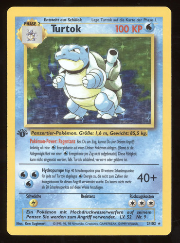 Pokemon 1999 set base - 1999,
