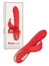 vibratore in silicone rosso