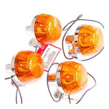 Kit indicatori di direzione Honda CL 350 450 Scrambler V/H Stanley US Turn Signal Winker