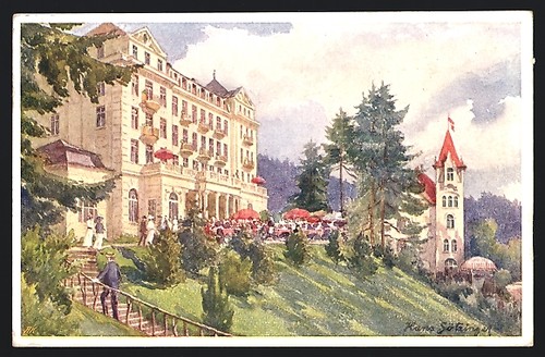 Cartolina artista hans - cartolina,
