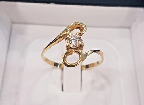 Anello oro giallo 18kt - in,