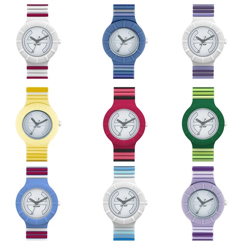Orologio hip hop millerighe - hip,