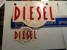 ADESIVO VINTAGE STICKER kleber diesel 