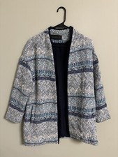 Zara Bloggers Fave Blue Coat