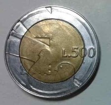Moneta SAN MARINO 500 LIRE