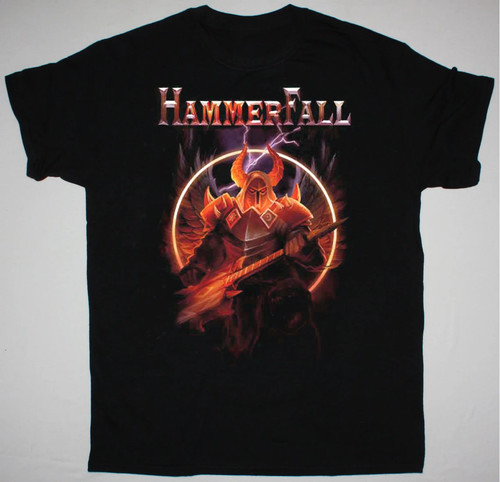 Shirt hammerfall band nera - hammerfall,