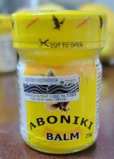 Aboniki Balm 25g  Sealed. 