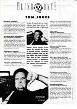 TOM JONES -  Clipping/Bericht