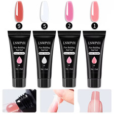 Kit Smalto Gel per Unghie Con Lampada per Unghie a LED Semipermanente 27 Colori 