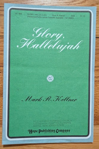 Glory hallelujiah spartiti - glory,