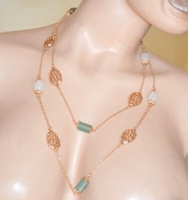 Collana lunga donna pietre
