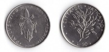 1973 Vaticano Lire 50 Anno XI