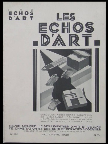 Les echos art 52 1929 - les, d'art