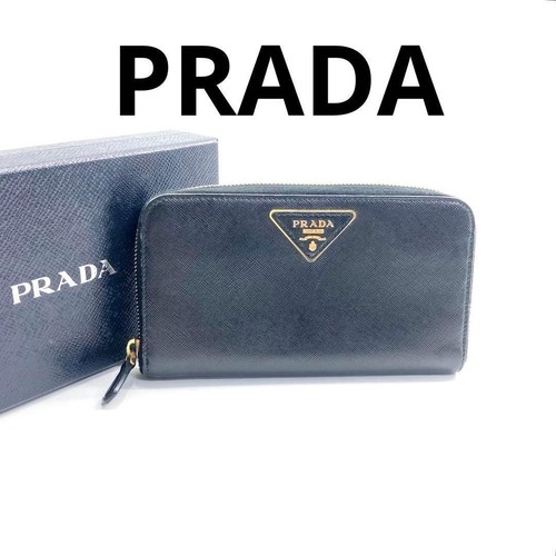 Prada portafoglio lungo pelle - portafoglio,