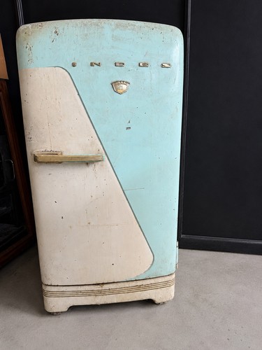 Frigorifero vintage indes anni - vintage,