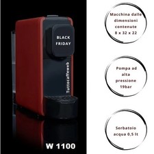 Macchina da caffè TUTTOCAFFEWEB con 25 capsule personalizzate