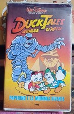 VHS "DUCK TALES -PAPERINO E LA