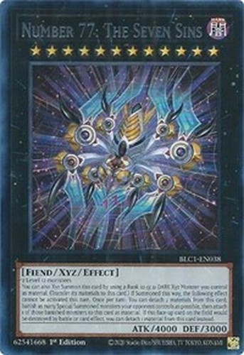 Yugioh numero i - -, sette