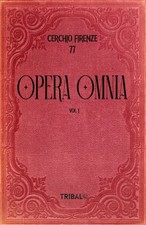 Libro opera omnia vol - omnia,