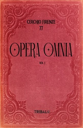 Libro opera omnia vol - libro,