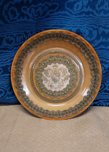 Antico piatto ornamentale - piatto,