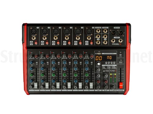 Mixer plymixer10 compatto - mixer, 8+2