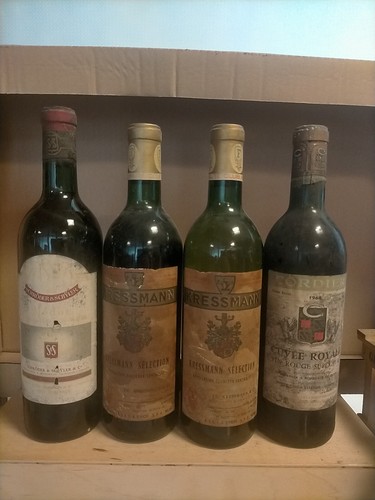 Bottiglie vino vintage - bottiglie,