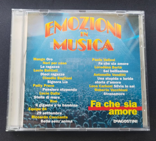 Emozioni musica fa - cd, in