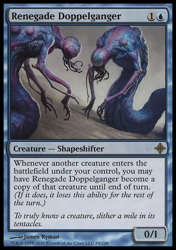 Mtg renegade doppelganger foil - mtg,