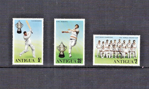 Antigua 1975 vincitori coppa - antigua:, 1975,