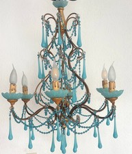 Lampadario antico in metallo