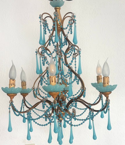 Lampadario antico metallo - antico,
