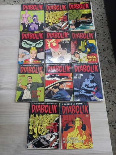 Lotto fumetti diabolik - lotto,