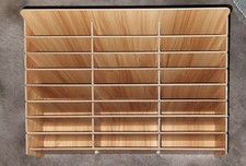 ORGANIZZATORE PORTA TELEFONI IN LEGNO SCOMPARTI UFFICIO