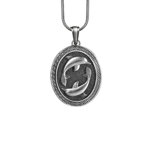 Collana delfino argento - delfino,