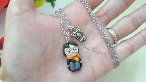 Collana ciondolo fimo harry