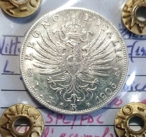 Lira 1905 aquila periziata - lira,