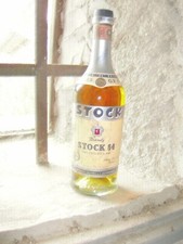 n.1 bottiglia brandy stock 84