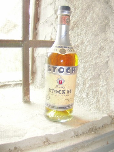Bottiglia brandy stock 84 - bottiglia,
