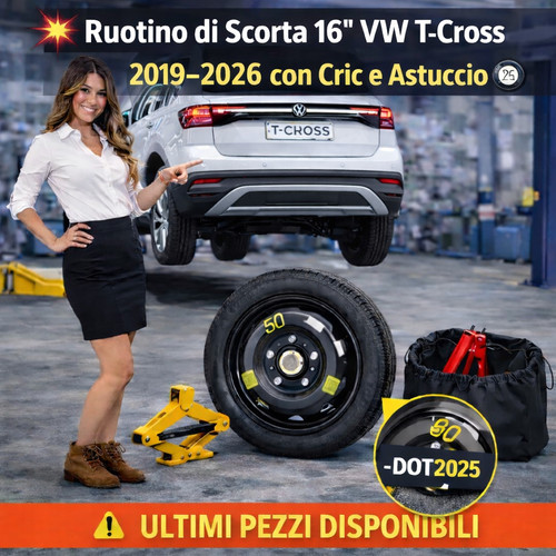 Ruotino scorta vw - scorta, 16"