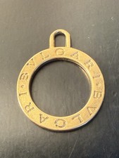 Bulgari Ciondolo Acciaio E Oro