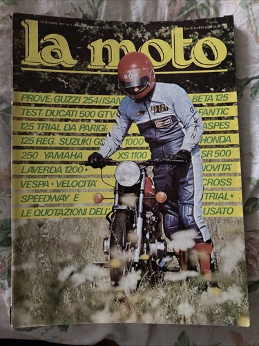 Moto novembre 1977 - 1977, guzzi