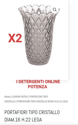 Portafiori vaso plastica - vaso,