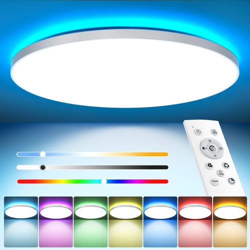 Plafoniera led dimmerabile - led, rgb