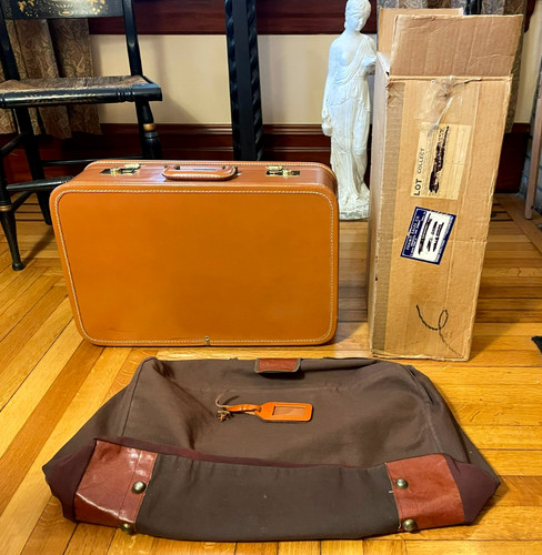 Valigia bagaglio vintage 1956