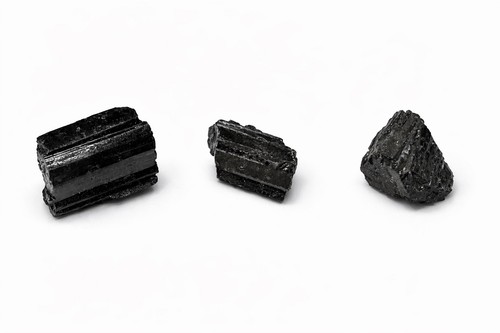 Tormalina nera grezza - tormalina,