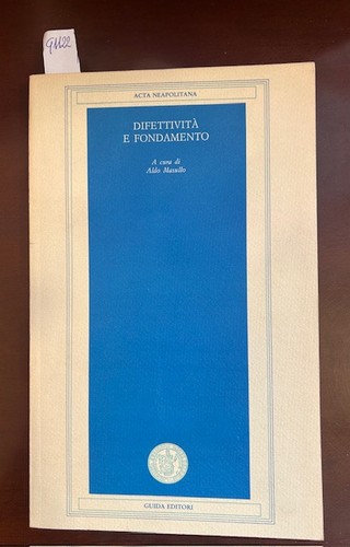 Difettività fondamento a - difettività,